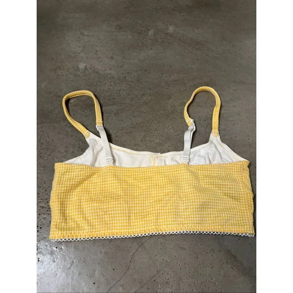 Free People Intimately Gingham Bralette